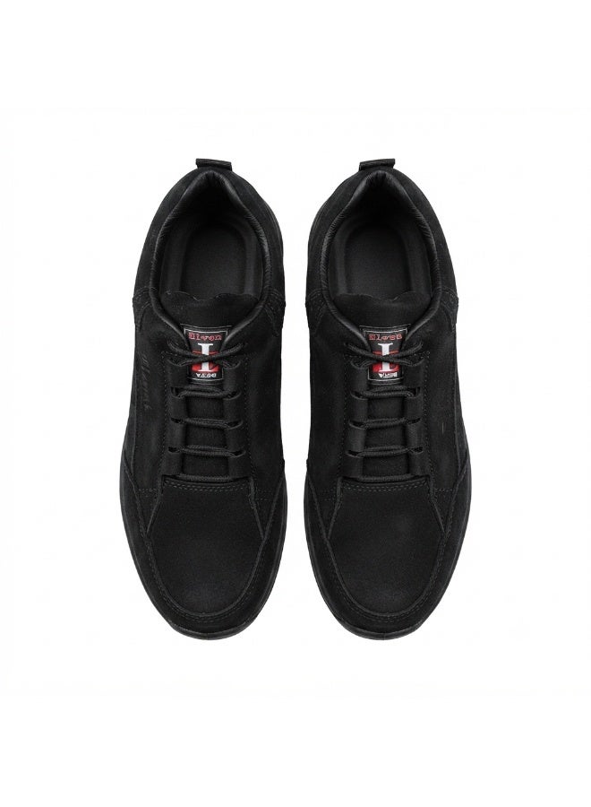 Men’S Casual Lace-Up Sneakers With Rugged Textured Sole – Practical Everyday Shoes For Walking, Work, Travel And Outings - Image 2