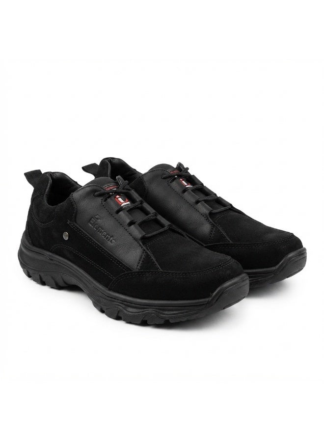 Men’S Casual Lace-Up Sneakers With Rugged Textured Sole – Practical Everyday Shoes For Walking, Work, Travel And Outings - Image 5