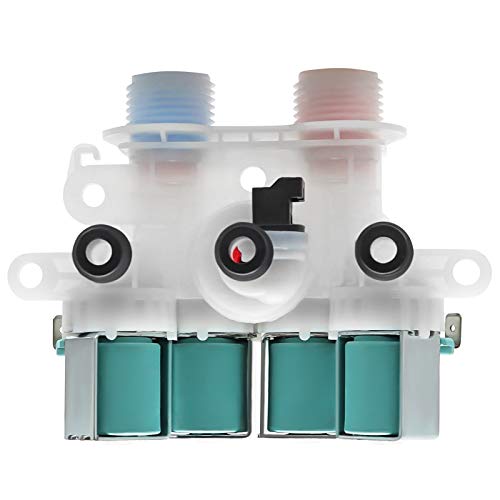 Blutoget UPGRADED OEM W11165546 W11096267 Washer Water Inlet Valve by Blutoget-Fit for Whirlpool Cabrio Valve Maytag Kenmore700 S Washer MAH7500AWW MVWB765FW0 MVW6230HW2 Replaces W11220230 W10758828 W10599423 - Image 1