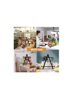 Generic 2-Tier Fruit Basket,Fruit Bowl Holder Bread Basket Vegetable Rack  - Image 2
