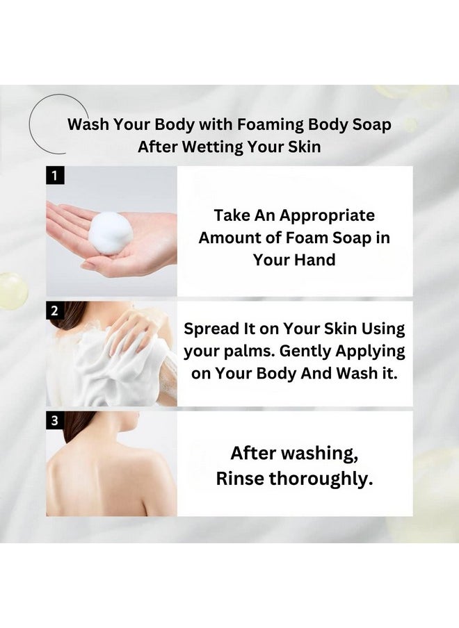 botanist - Botanical Foaming Body Soap Gentle Foaming Wash For Dry Skin Moist Rose & White Peach 15.2 Fl Oz (450 Ml) - Image 1