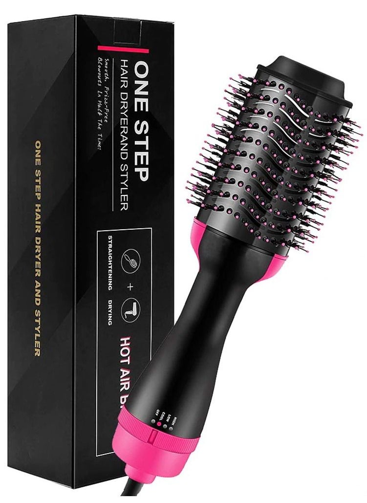 One Step Hair Blower Brush One Step Hair Dryer & Volumizer Hair Dryer Brush Dryer Rotating Hot Air Brush Hair Dryer Hairbrush Blow Dryer Comb  - Image 2