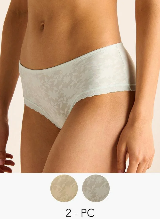 Splash FAV Set of 3 - Textured Briefs with Elasticated Waistband