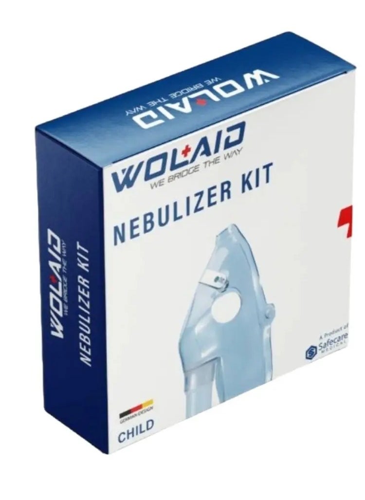 WOLAID Nebulizer Kit for Children – Comfortable, Effective Respiratory Therapy Accessory 