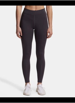 JOCKEY Jockey MW20 Women's Microfiber Elastane Stretch Performance Leggings with Broad Waistband and Stay Dry Technology  - Image 1