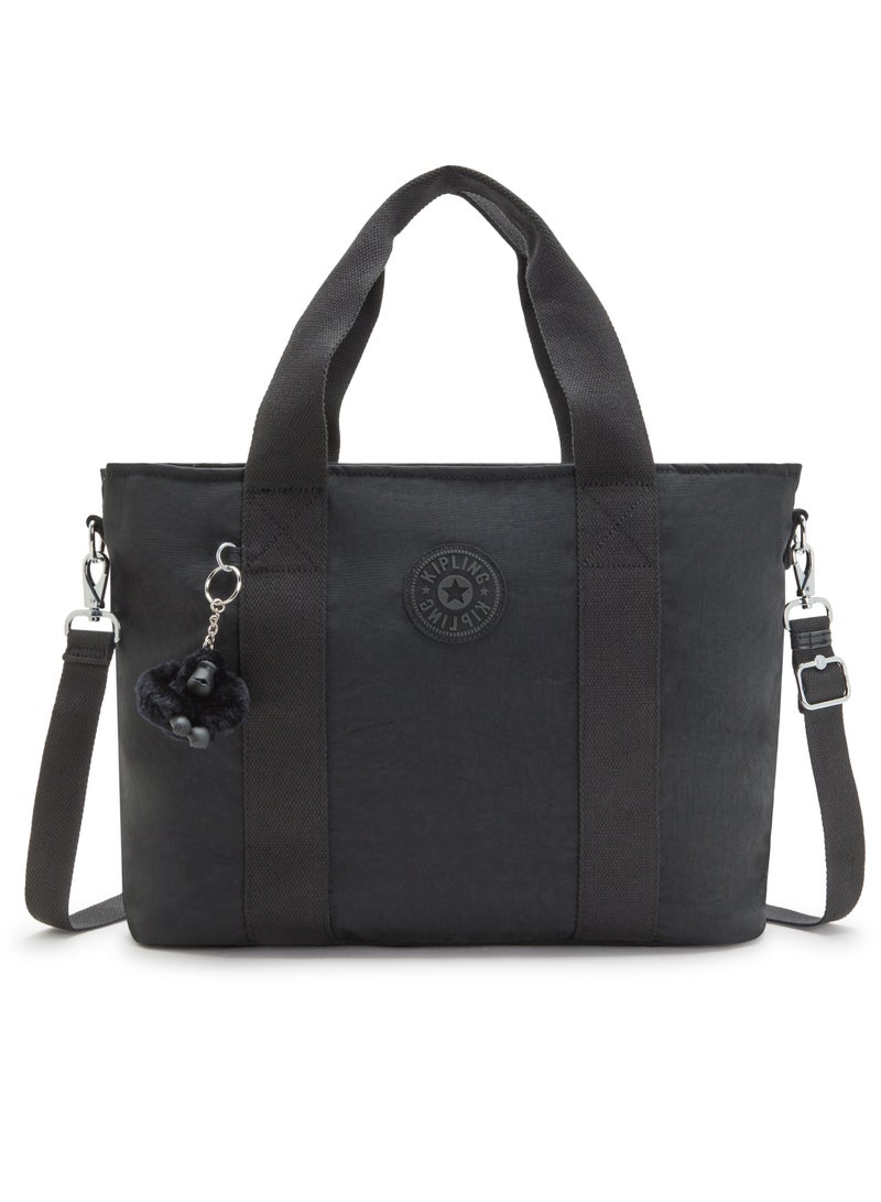 kipling Minta L Black Noir Large Tote Black  - Image 1