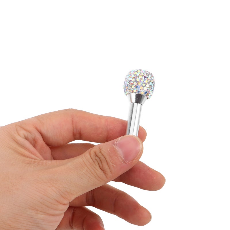4pcs Car Door Lock Pin - Rhinestone Zinc Alloy Car Door Lock Knobs Vehicle Upgrades - Decorative Pull Pins For Suv Truck & Interior Accessories - Image 2