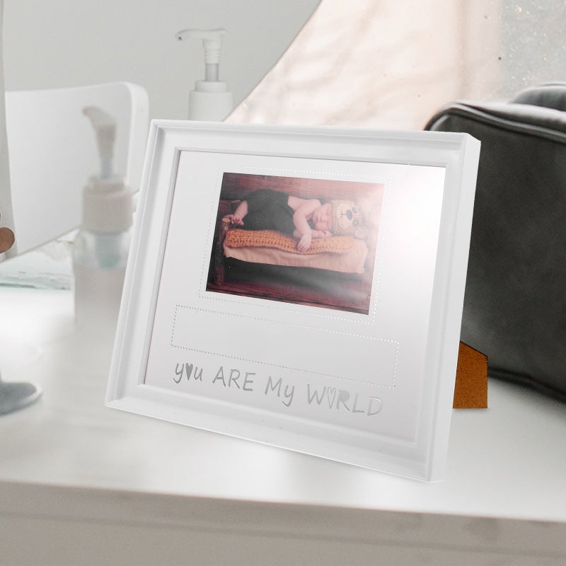 Baby Photo Frame ID Bracelet Picture Frame Baby Keepsake Tabletop Decor - Image 4