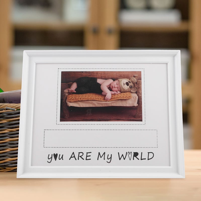 Baby Photo Frame ID Bracelet Picture Frame Baby Keepsake Tabletop Decor - Image 5