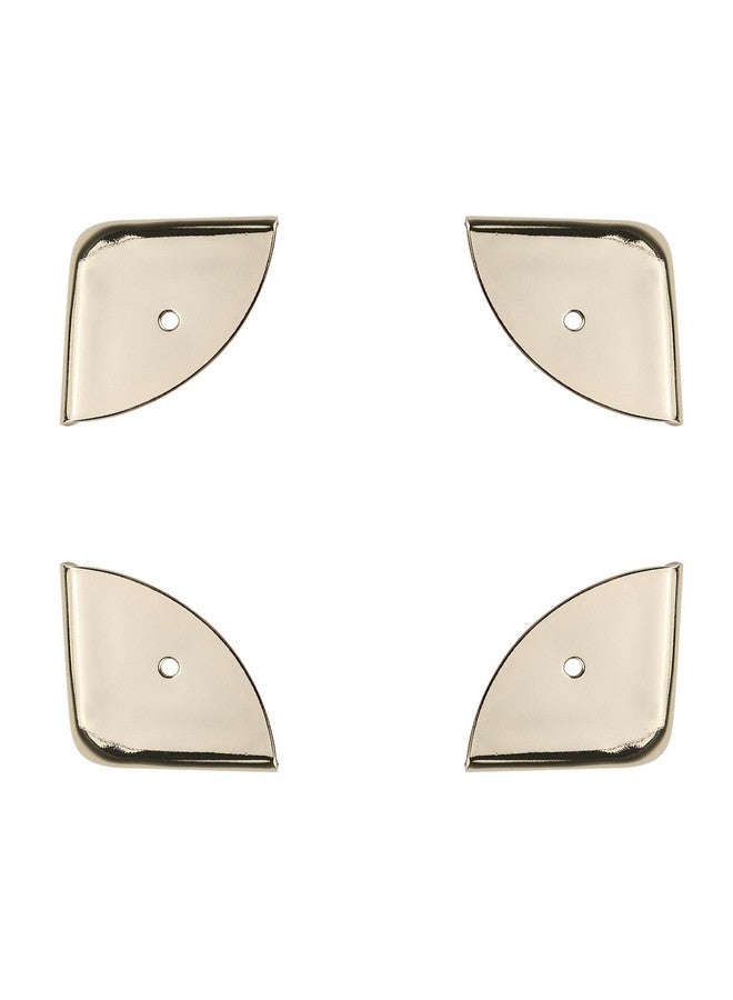 Dnyta 8 Pcs Metal Box Corner Protectors, 1.5"x1.5"x1.5" Gold Furniture Corner Guard Cabinet Decorative Corner Protectors Edge Guard - Image 4