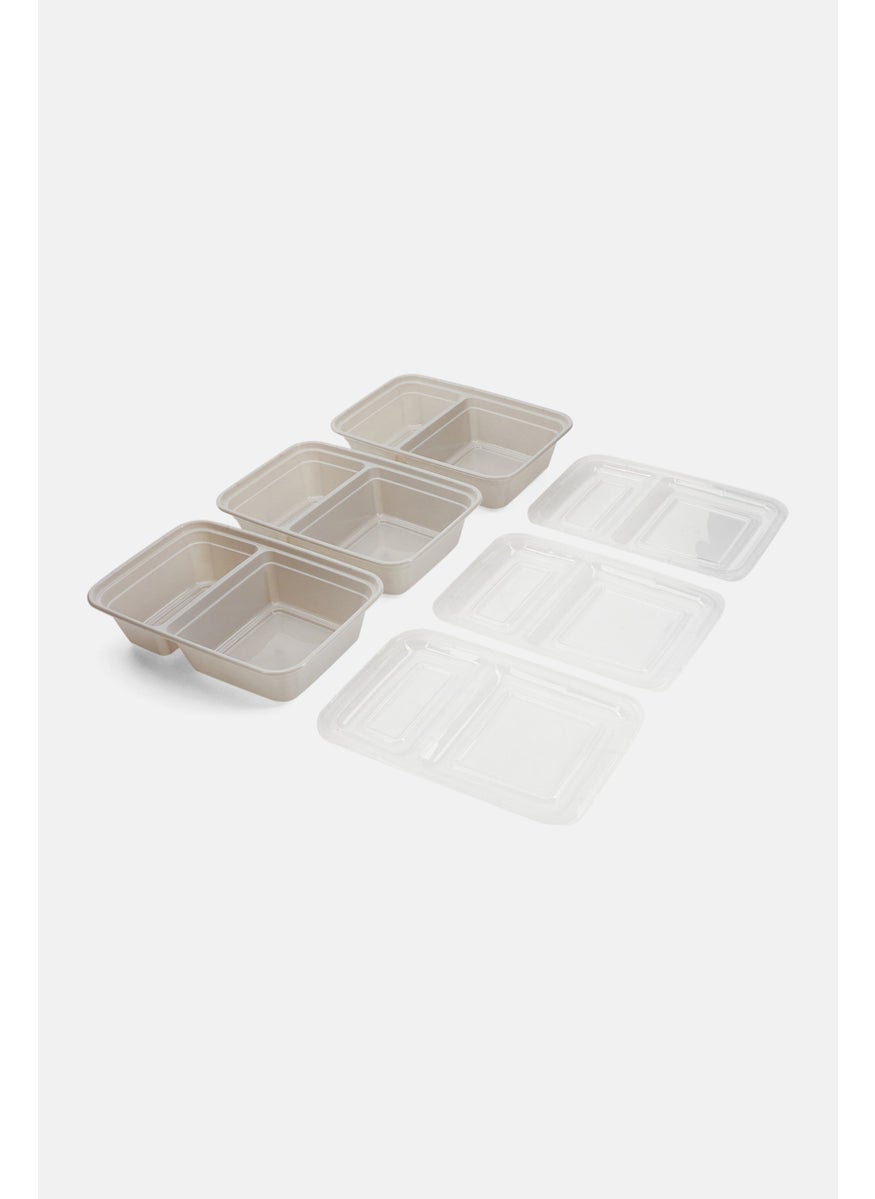 20 Piece Two Compartment Meal Prepare Set 950 ml, Grey - pzsku/ZECC977C2FF3BF77267D3Z/45/_/1737728297/98fcfcd4-4868-42af-a6a0-1ee3225b8f0e