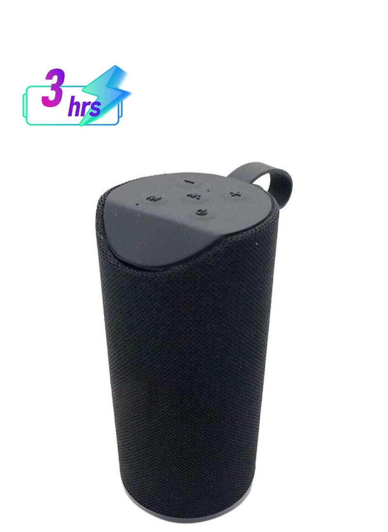 مكبر صوت لاسلكي محمول أسود