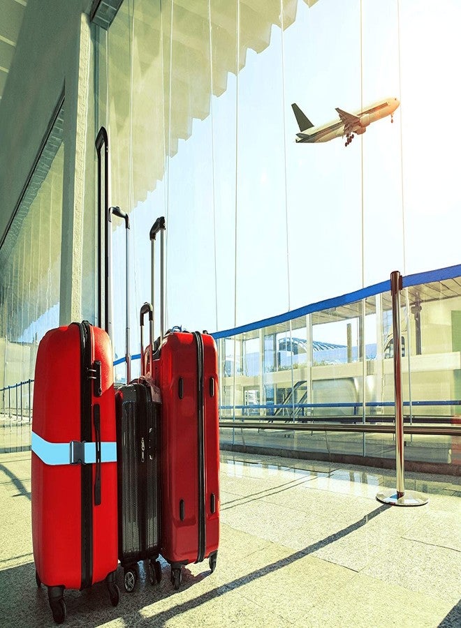 Dayish Luggage Strap for Suitcases, Straps Belts for Trolleys and All Kind of Luggages (2, Red) - Image 4