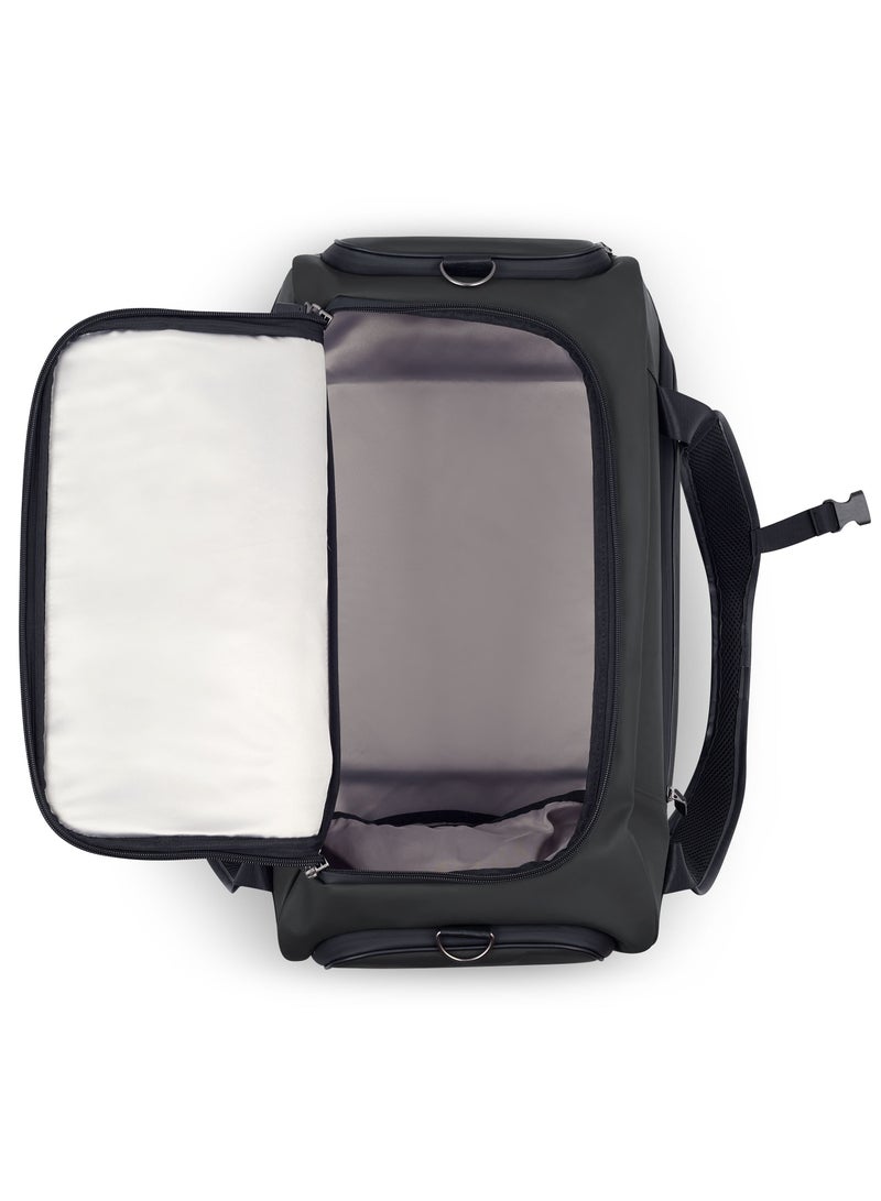 PEUGEOT Voyages 55cm Softcase Hybrid Cabin Duffle Bag Black  - Image 2
