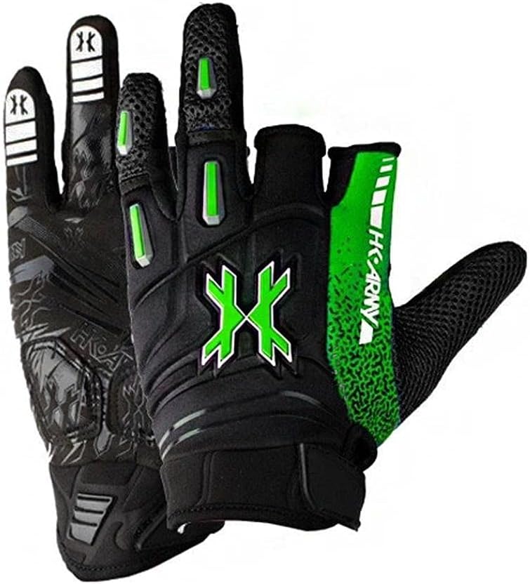 Paintball Pro Gloves (Slime, Medium)