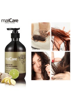 Maxcare Maxcare Ginger Power Anti Hair Loss Shampoo 500ml – Rejuvenating Herbal Formula for Stronger, Fuller Hair  - Image 4