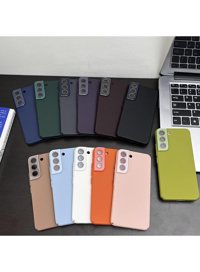 erorex Case For Samsung Galaxy S22 5G Leather Oil PC Hard All-inclusive Phone Case - Image 2