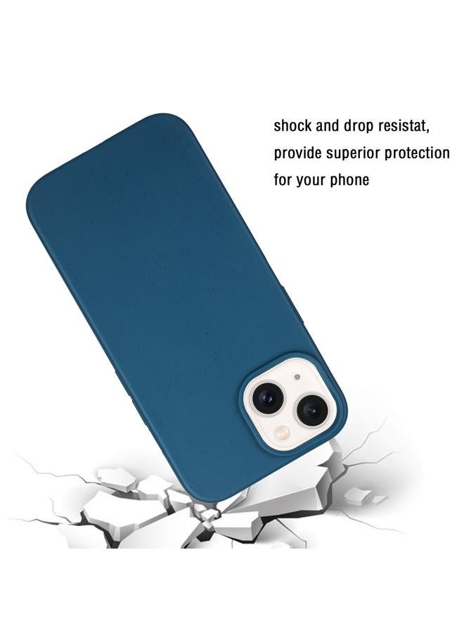 S-TOP Case For iPhone 13 Wheat Straw Material + TPU Phone Case - Image 4