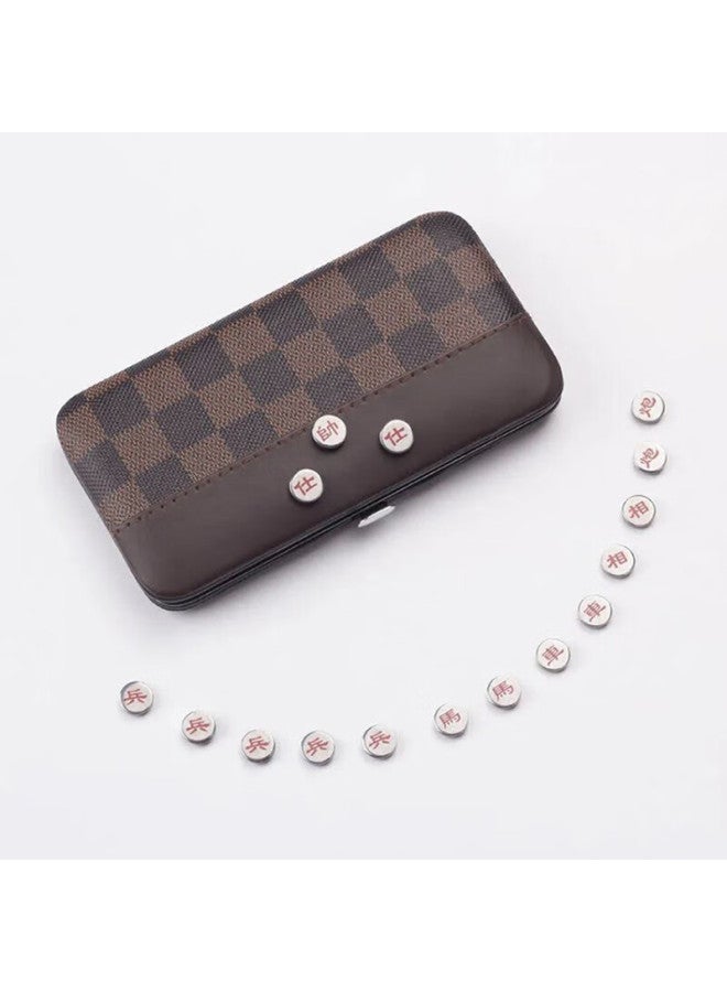 Murcia Chinese Chess, Foldable Magnetic Mini Portable Magnetic Chess Pieces And Board, Elementary School Students' Chinese Chess, Children's Game For Camping - Image 4