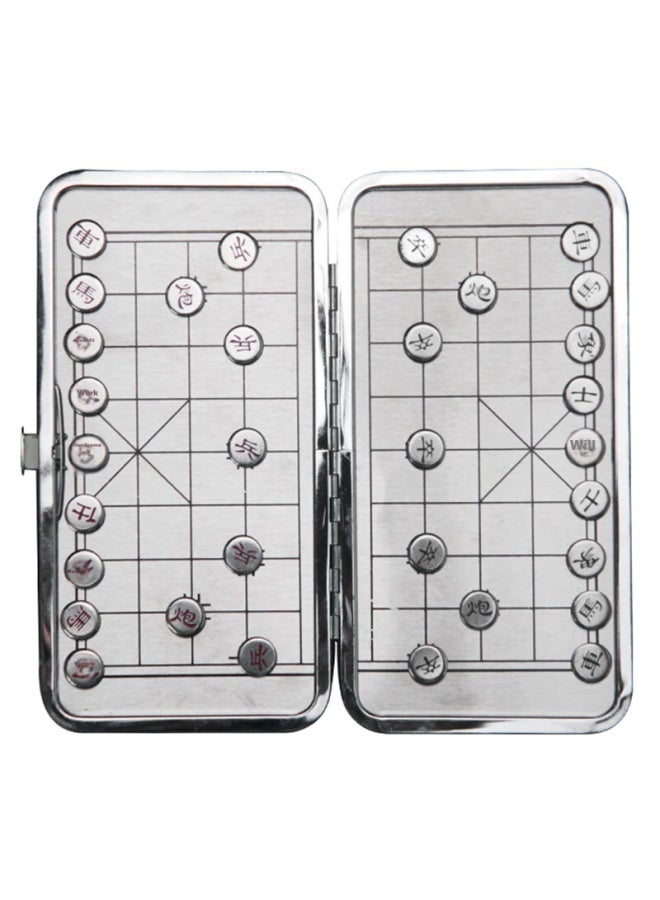 Murcia Chinese Chess, Foldable Magnetic Mini Portable Magnetic Chess Pieces And Board, Elementary School Students' Chinese Chess, Children's Game For Camping - Image 5