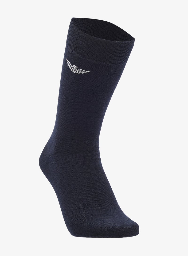 EMPORIO ARMANI 3 Pack Of Logo Crew Socks - Image 2