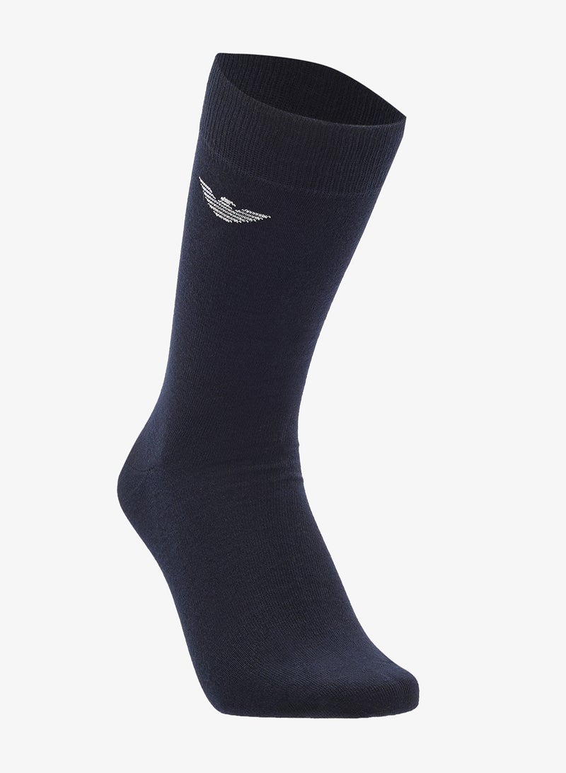 EMPORIO ARMANI 3 Pack Of Logo Crew Socks - Image 3