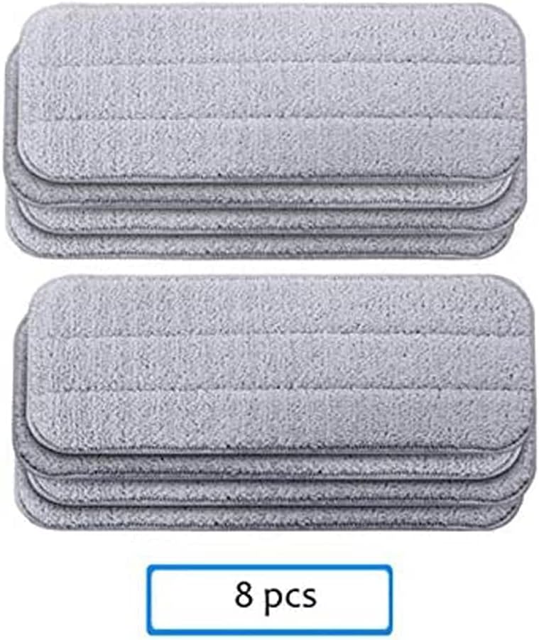 KOM 8pcs Cloth Head Replacement Compatible for Deerma Water Spray Mop Sweeper Microfiber Original Quality - 8pcs/Box - Image 2