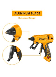 INGCO INGCO 30W Hot Glue Gun with 8pcs Glue Sticks, Glue Gun for Crafts DIY, Arts Projects, Sealing, Quick Repairs, Home, Office (Yellow/GG308)  - Image 5