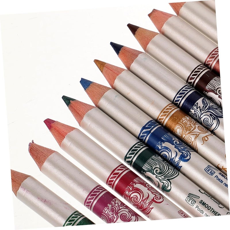 Angoily 12pcs Colorful Eyeliner Set Makeup Pens for Eye Lip and Eyebrow Definition Smooth Application for Day Wear - Image 5