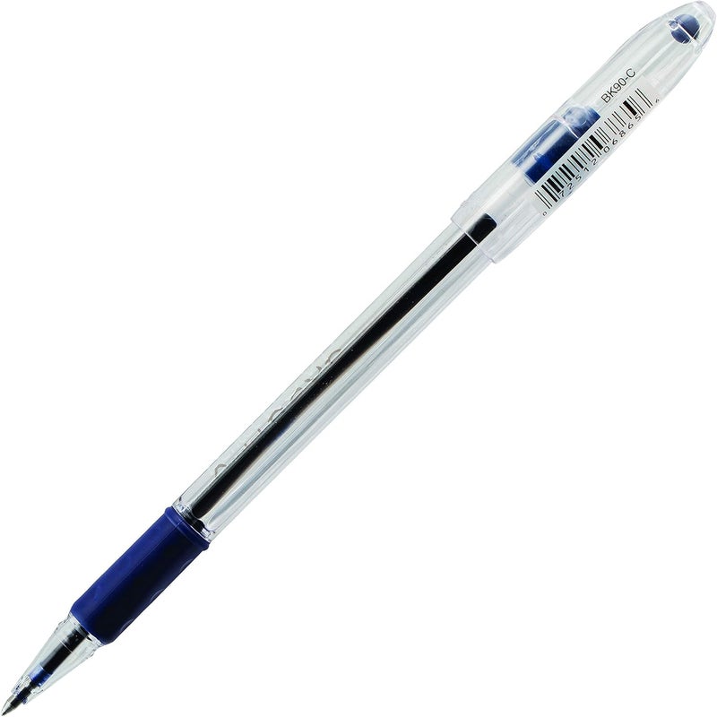 Pentel RSVP Ballpoint Pen, (0.7mm) Fine Line, Blue Ink, Box of 12 (BK90-C) - Image 3