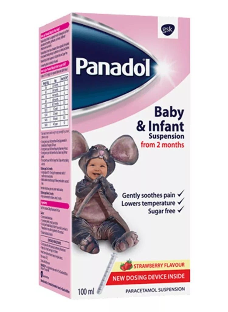 Panadol Baby and Infant Suspension 100ml