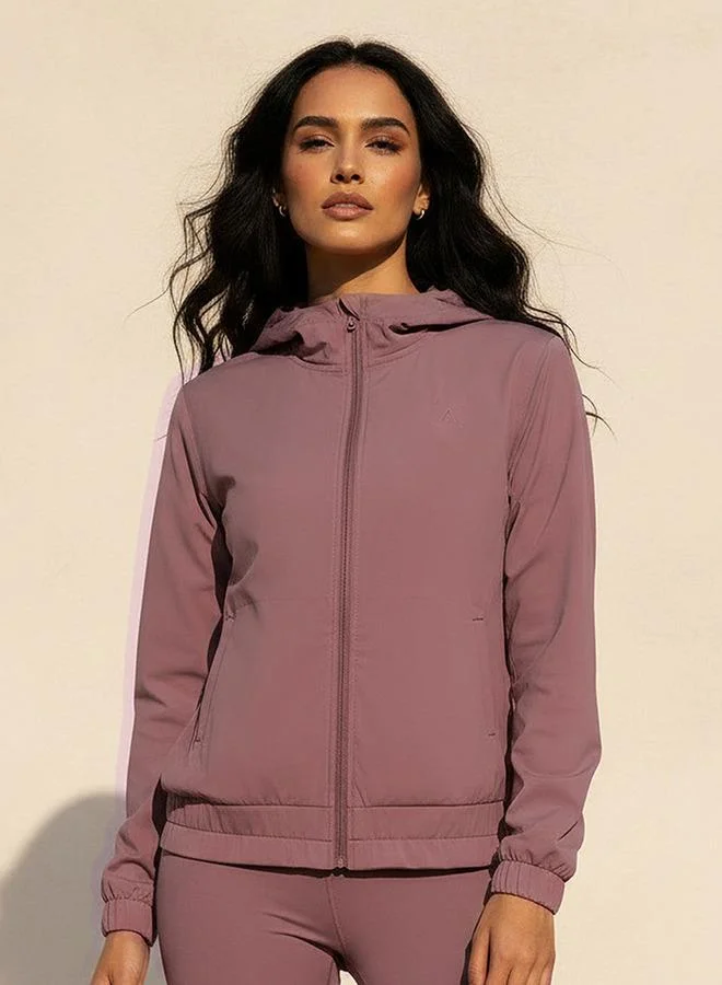 سبلاش اكتف Women 4-Way Stretch Hooded Jacket