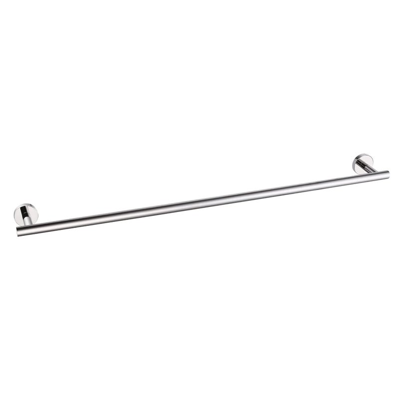 HITSLAM Chrome 30 Inch Towel Bar for Bathroom SUS304 Stainless Steel Bathroom Towel Rack Wall Mounted Modern Home Decor Bath Towel Holder with Hardware Accessories Total Length 316 Inch - Image 2