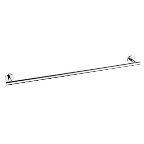 HITSLAM Chrome 30 Inch Towel Bar for Bathroom SUS304 Stainless Steel Bathroom Towel Rack Wall Mounted Modern Home Decor Bath Towel Holder with Hardware Accessories Total Length 316 Inch - Image 1