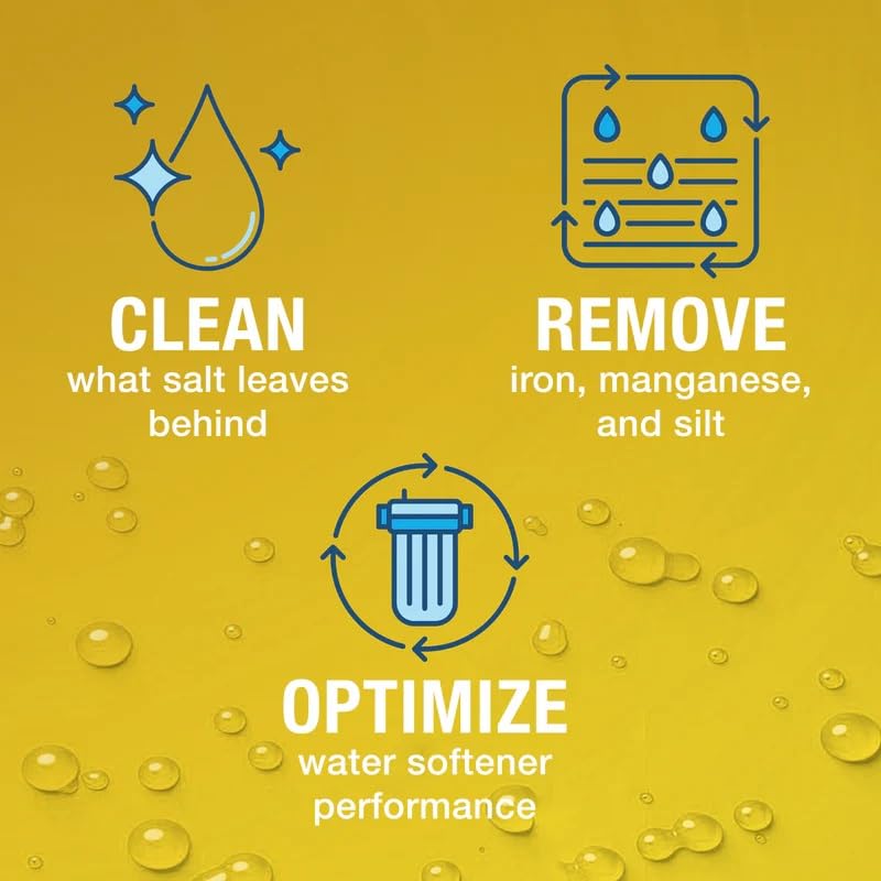 Pro Products Res Care Liquid Water Softener Cleaner – Cleans Fouled Resin – Restores Softener Efficiency – Restores Resin Capacity – Extends Water Softener Life – Removes Contaminants - Image 4