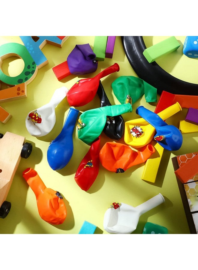 Skylety 40 Pack Hero Balloons 12 Inches Hero Party Favors Latex Balloons Party Supplies Pets Decorations for Birthday - Image 4