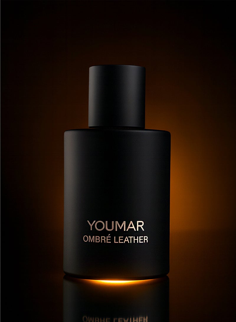 يومار عطر فاخر للرجال من يومار أومبريه ليذر رقم 0088 | عطر رجالي يدوم طويلاً برائحة الجلد والعنبر ونفحات التوابل الدافئة | أفضل عطر باتشولي للرجال 100 مل - Image 4