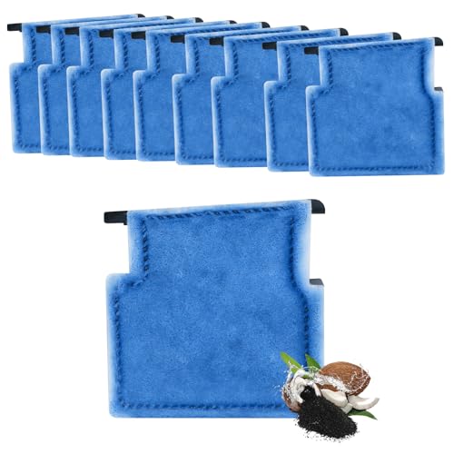 HWEIUA Aquarium Filter Cartridge Replacement Rite-Size A Filter Cartridges Compatible with MarineLand Penguin Power Filters 75 & 100 and for Aqua-Tech(EZ-Change #1) 5-15 Power Filters, 10 Pack - Image 1