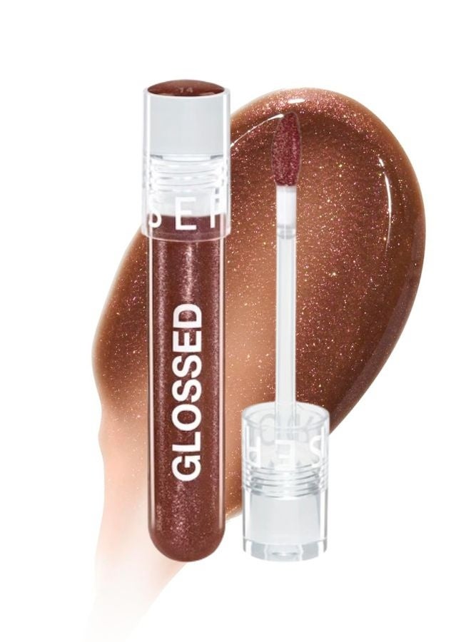 SEPHORA COLLECTION Sephora Glossed Moisturizing Lip Gloss – Glassy Shine, 14 Powerful, Hydrating & Smoothing Lip Gloss, Glittery Finish, 5 mL (0.16 oz) - Image 1