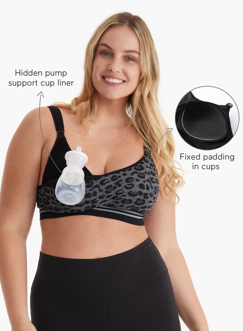 Momcozy Hands Free Pumping Bra, Maternity Nursing Bras Support for Spectra, Medela, Elvie, Willow and More  - Image 5