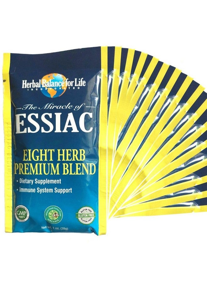 Herbal Balance for Life Organic Essiac Tea 8 Herb Blend, 16 Packs, 128 Servings - 16 Oz, with Sheep Sorrel Roots, More Potent 8-herb Essiac Tea Formula by Nurse Rene Caisse & Dr. Charles Brusch in 1950s by Herbal balance for Life - Image 1