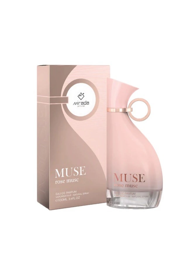 Mirada - Muse Rose Musc - For Women - EDP - 100ml - Image 1
