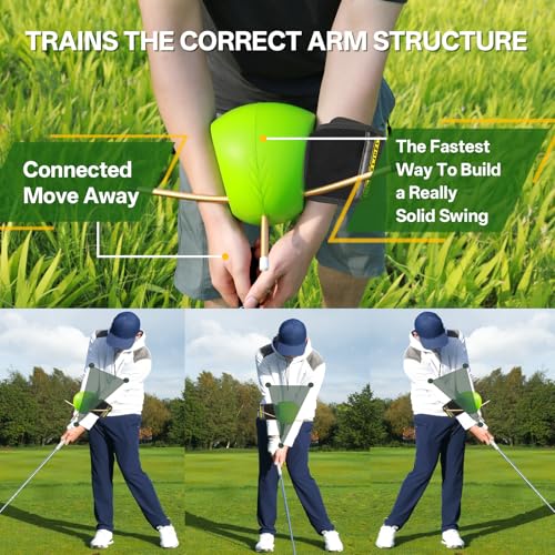 Opheart The Connector Golf Training Aid in Improving Hand Positioning, Smart Ball Golf Training Aid for Posture Correction Practice. Golf Swing Trainers are Suitable for Golfers at All Levels, (with Velcro) - Image 3