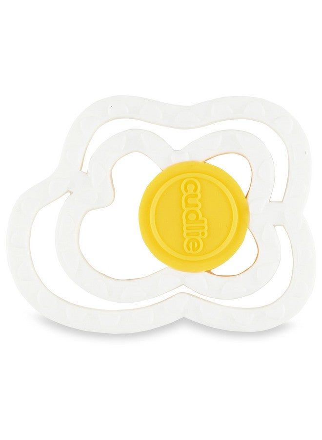 Cudlie 2-Pack Food Grade Silicone Teether - BPA Free, Fun Food Shapes for Soothing Baby's Sore Gums - Image 4
