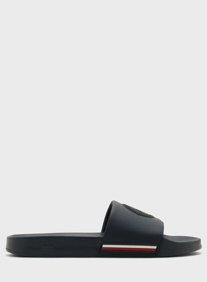 TOMMY HILFIGER Established Pool One Strap Slides