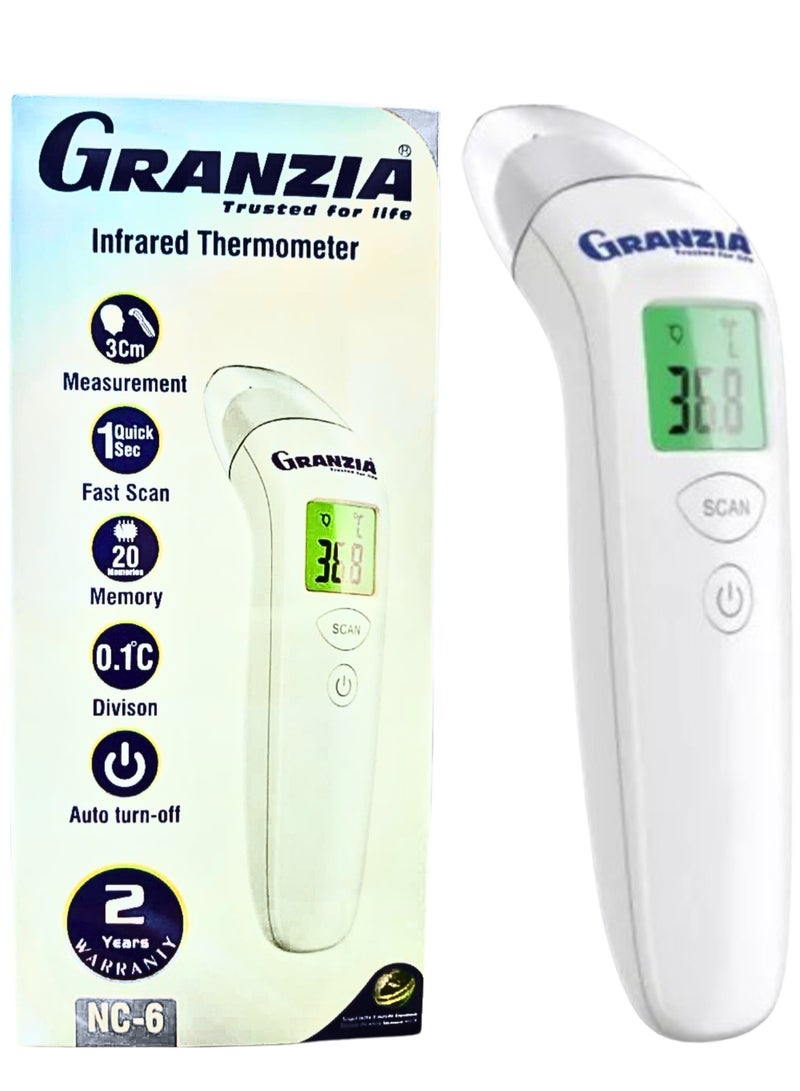 Granzia Digital Forehead Thermometer Infrared NC-6 - Image 1