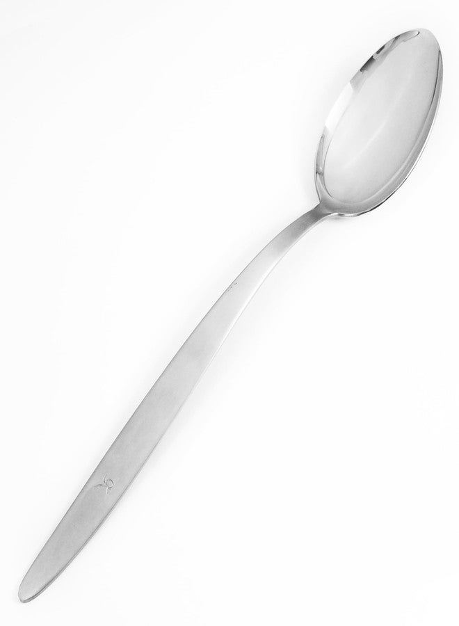 BNAZIND XL-12 inchs Chef Kunz Spoon Set | Pack of 2 | Premium Food-Grade 18/10 Stainless Steel | Large Cooking Serving Spoon | Chef Spoons with Ergonomic Long Handle - Image 2