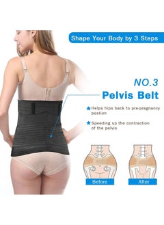 DubaiGallery Postpartum Body Corset Recovery Support Abdominal Belt Body Shaper Postpartum Body Gown Postpartum Caesarean Section Waist Tightening  - Image 4