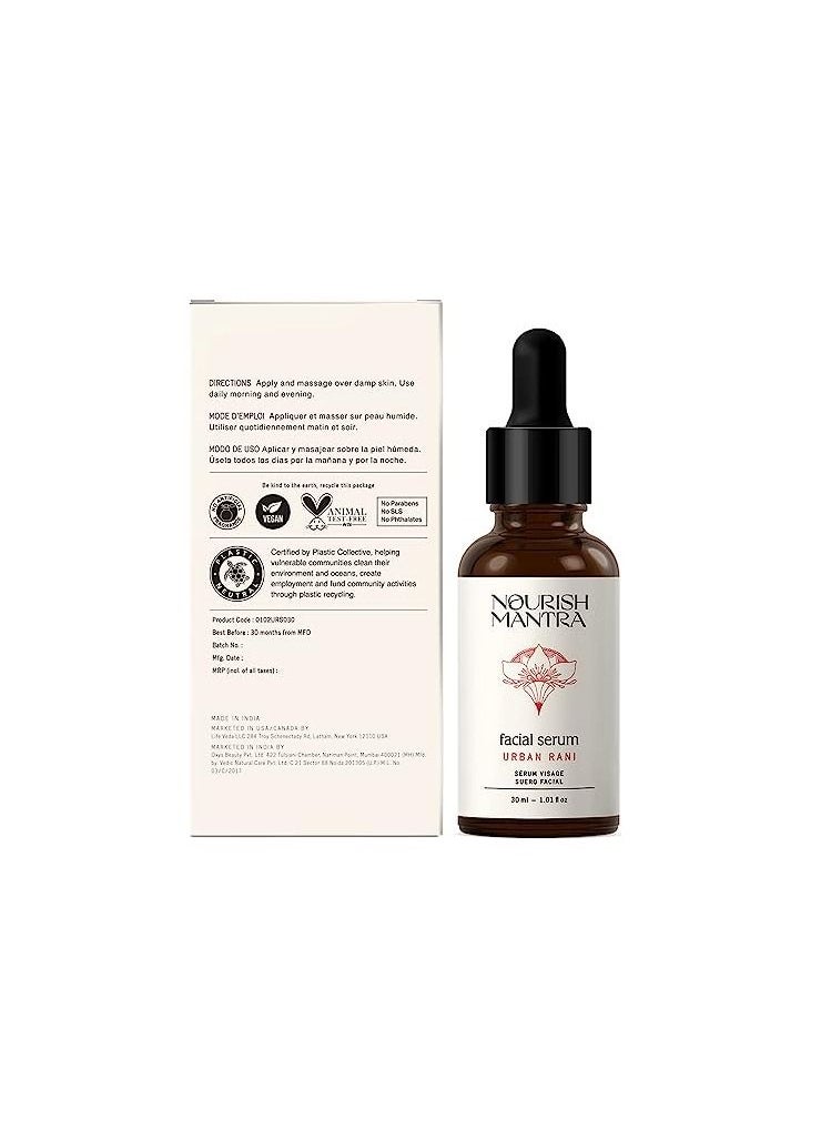 NOURISH MANTRA - Nourish Mantra Urban Rani Facial Serum - Image 1