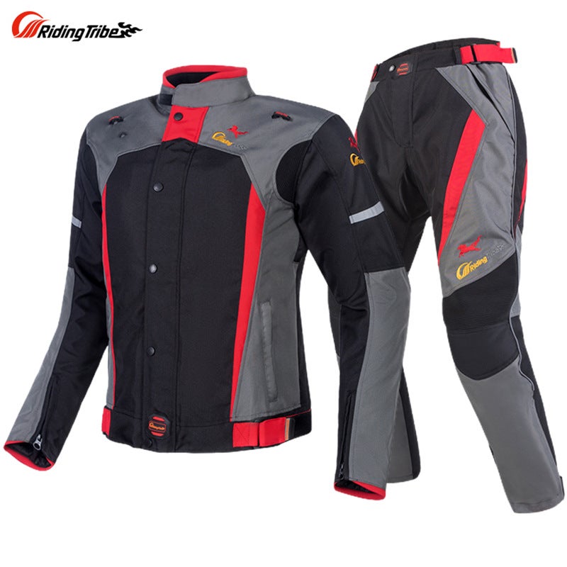 Riding Tribe Men's Motorcycle Waterproof Summer Jacket - Image 1